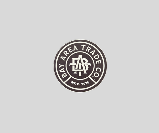BATC Grey Monogram Sticker